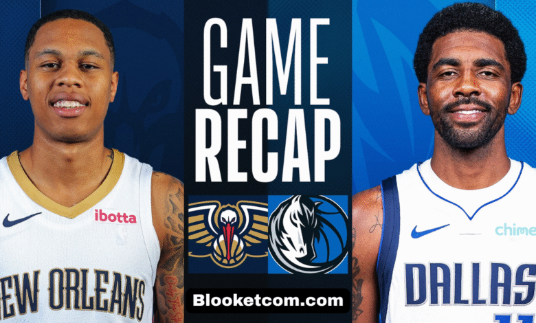 dallas mavericks vs new orleans pelicans match player stats