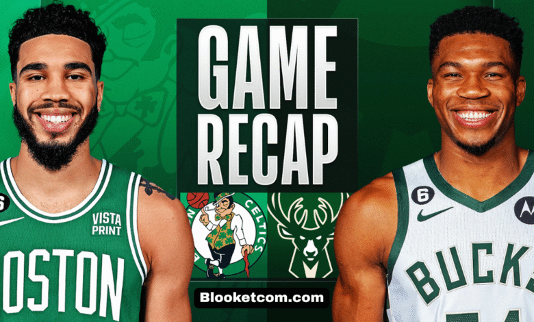 milwaukee bucks vs boston celtics match player stats