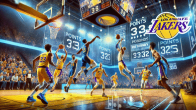 golden state warriors vs lakers match player stats